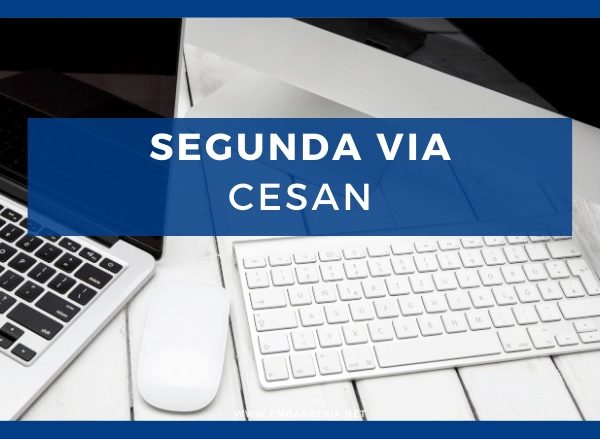 segunda via cesan